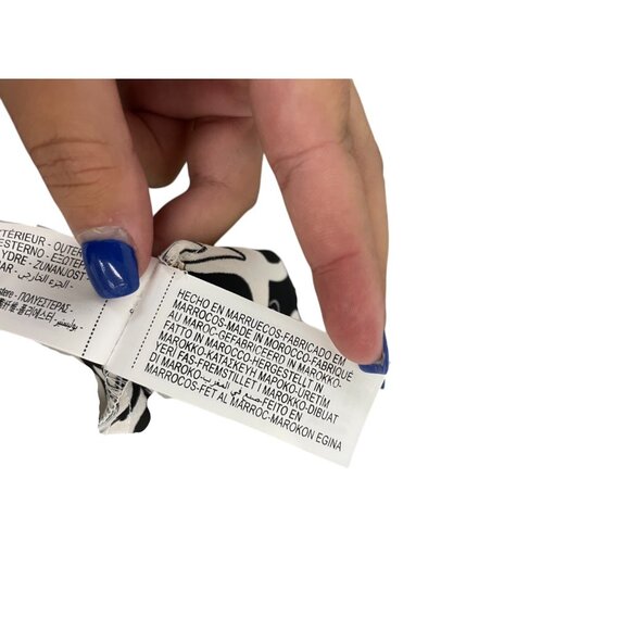 Zara Women Midi Dress Small Multicolor Satin Effect Patchwork Print 8826/181 NWT - Picture 10 of 16